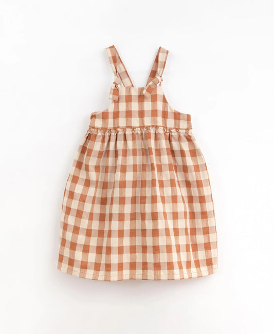 Woven Dress with Vichy pattern Scent Play Up