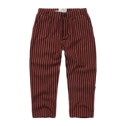 Stripe Chino Barn Red Sproet & Sprout