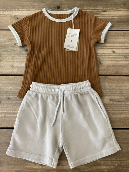 T-Shirt with Contrasting Details Eneida Play Up