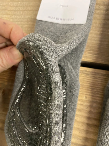 Stoppersocken Grau Melange Ewers