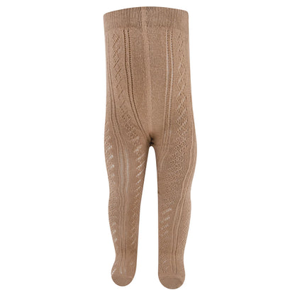 Kousenbroek TRAFORATO Camel Ewers