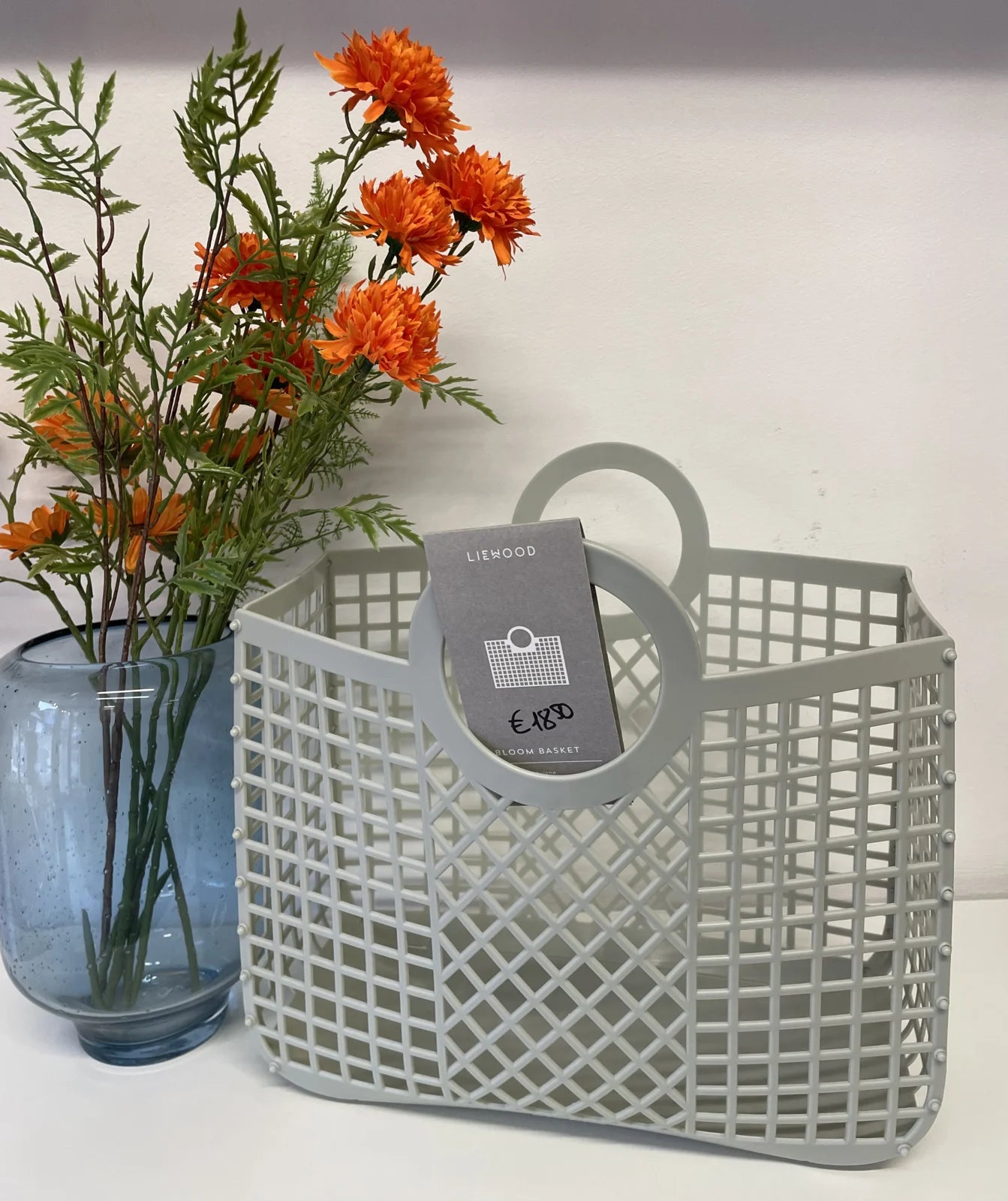 Bloom Basket Dusty Mint Liewood