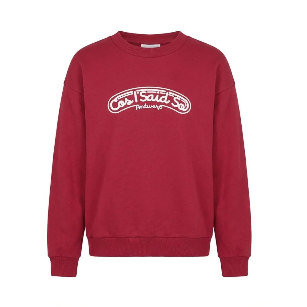 Sweater CISS Antwerp Red Cos I Said So