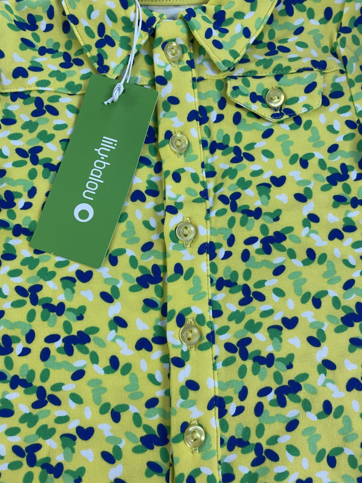Jeff Shirt Jelly Beans Yellow Lily Balou