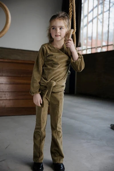 Liv Pants Gothic Olive Ammehoela
