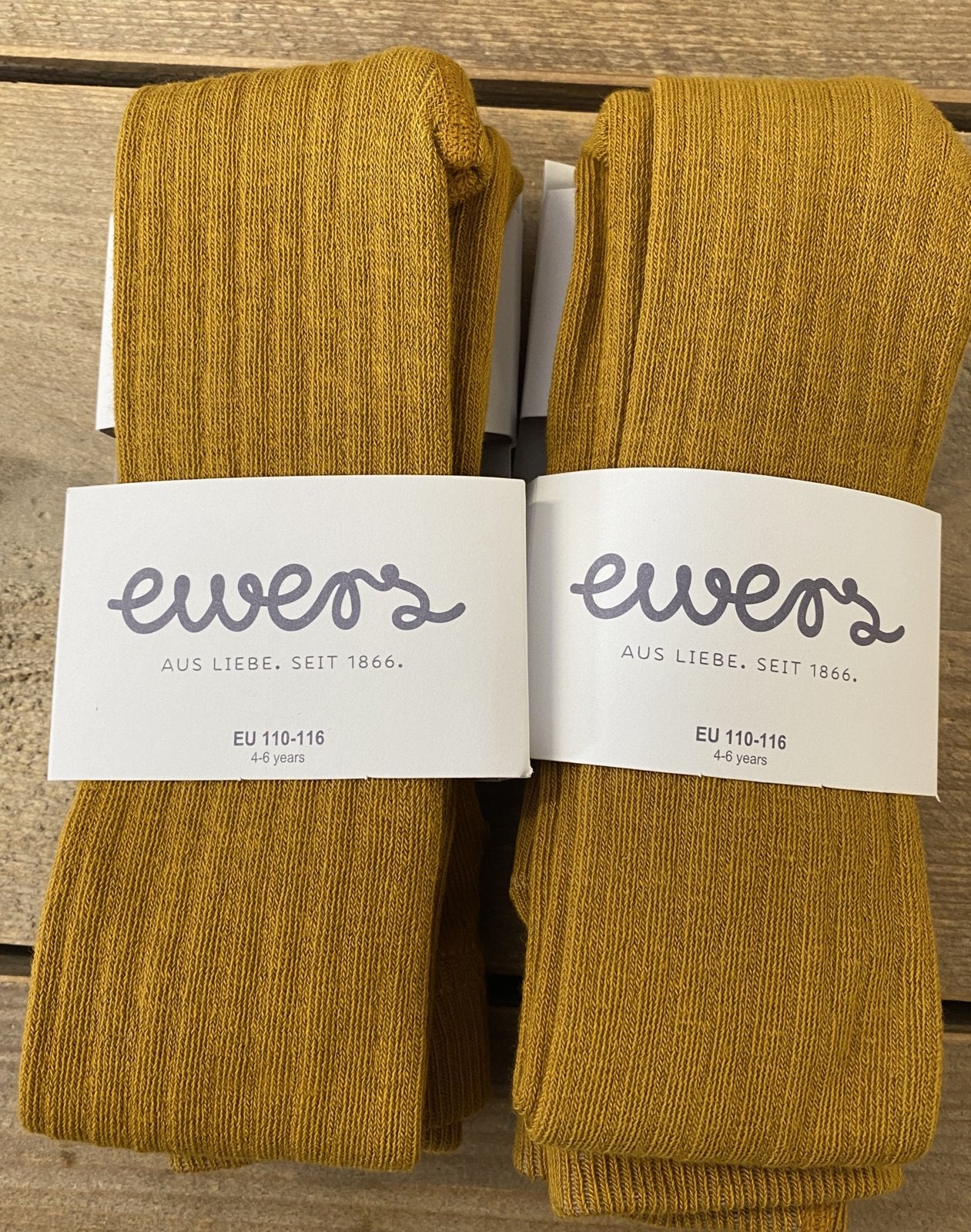 Kousenbroek met Ribmotief Herbstgold Ewers