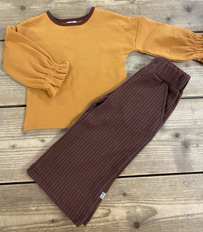 Multicolor Shirt Sudan Brown Ba*Ba Kidswear