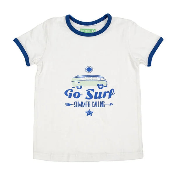 Billy T-Shirt White Go Surf Lily Balou