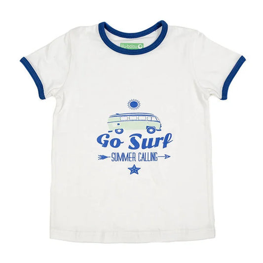 Billy T-Shirt White Go Surf Lily Balou