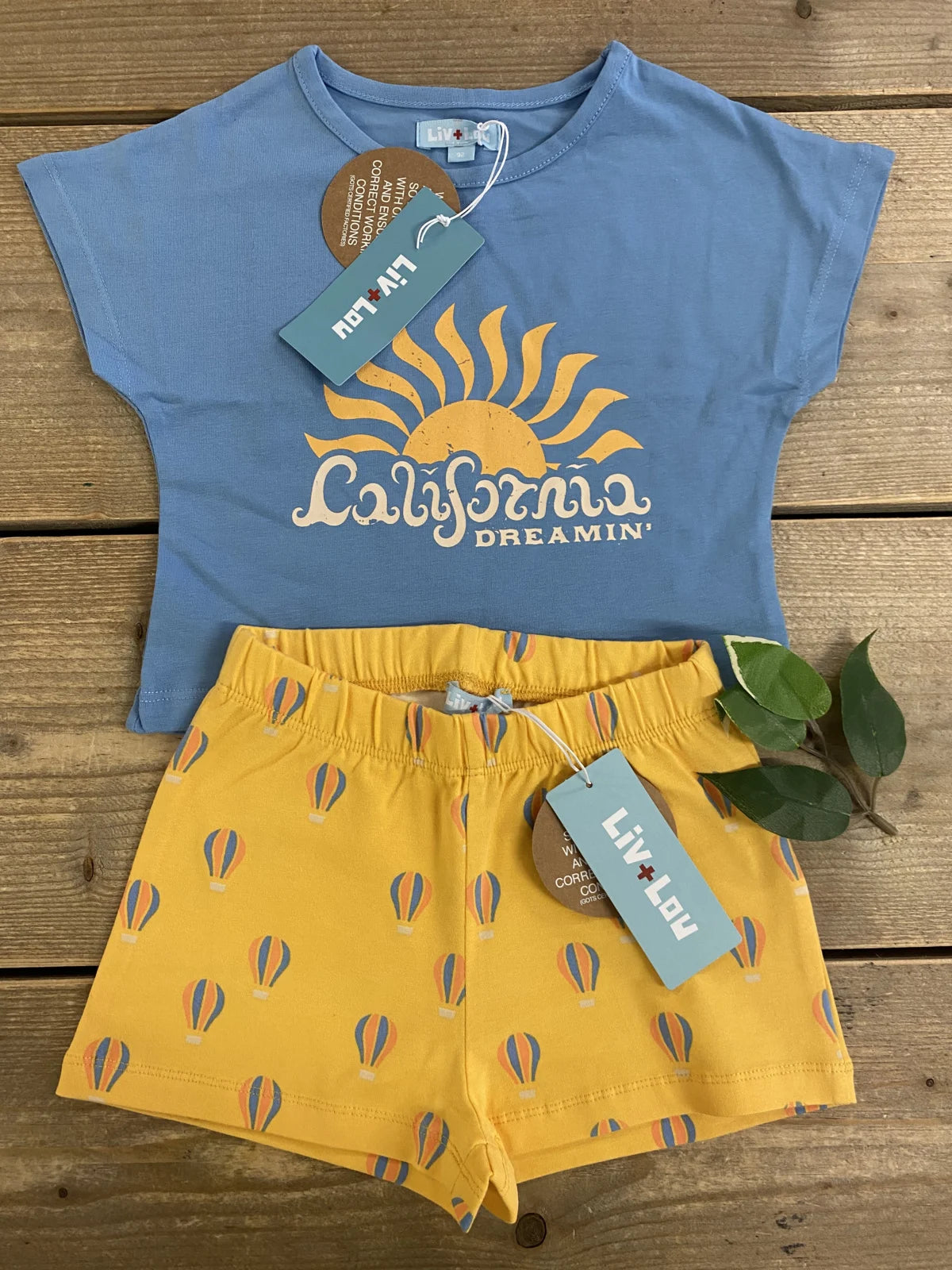 Rosemary Shirt Ice Blue Liv+Lou