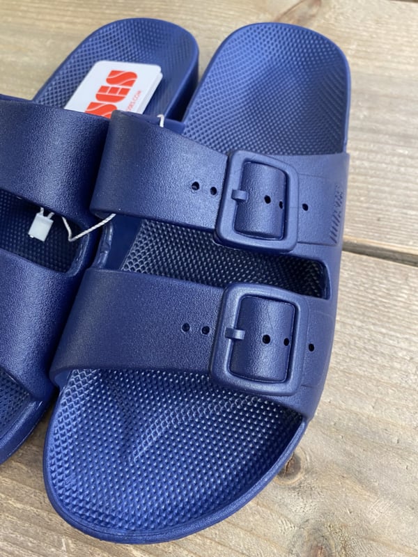 Navy Slipper (Basic) Freedom Moses