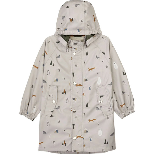 Spencer Long Raincoat  Arctic Mix Liewood