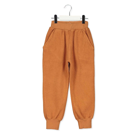 Teddy Jogger Pants Solid Honey Lötiekids