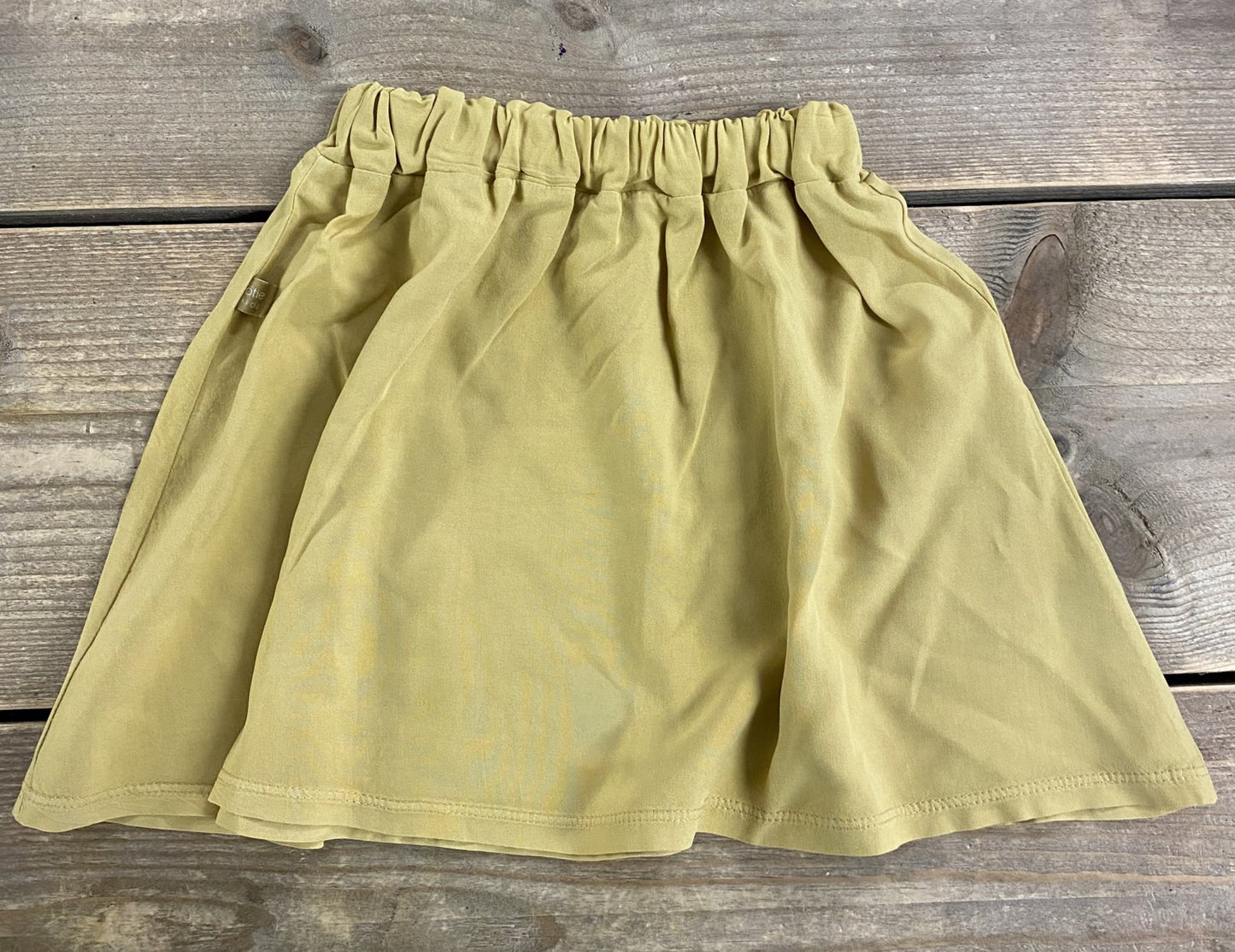 Woven Skirt Sun Yellow Solid Lötiekids