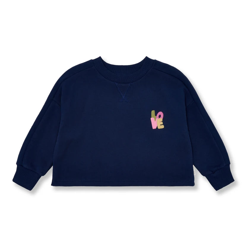 Coco Sweater Dark Blue Petit Blush