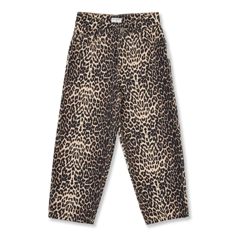 Balloon Fit Jeans Leopard Petit Blush