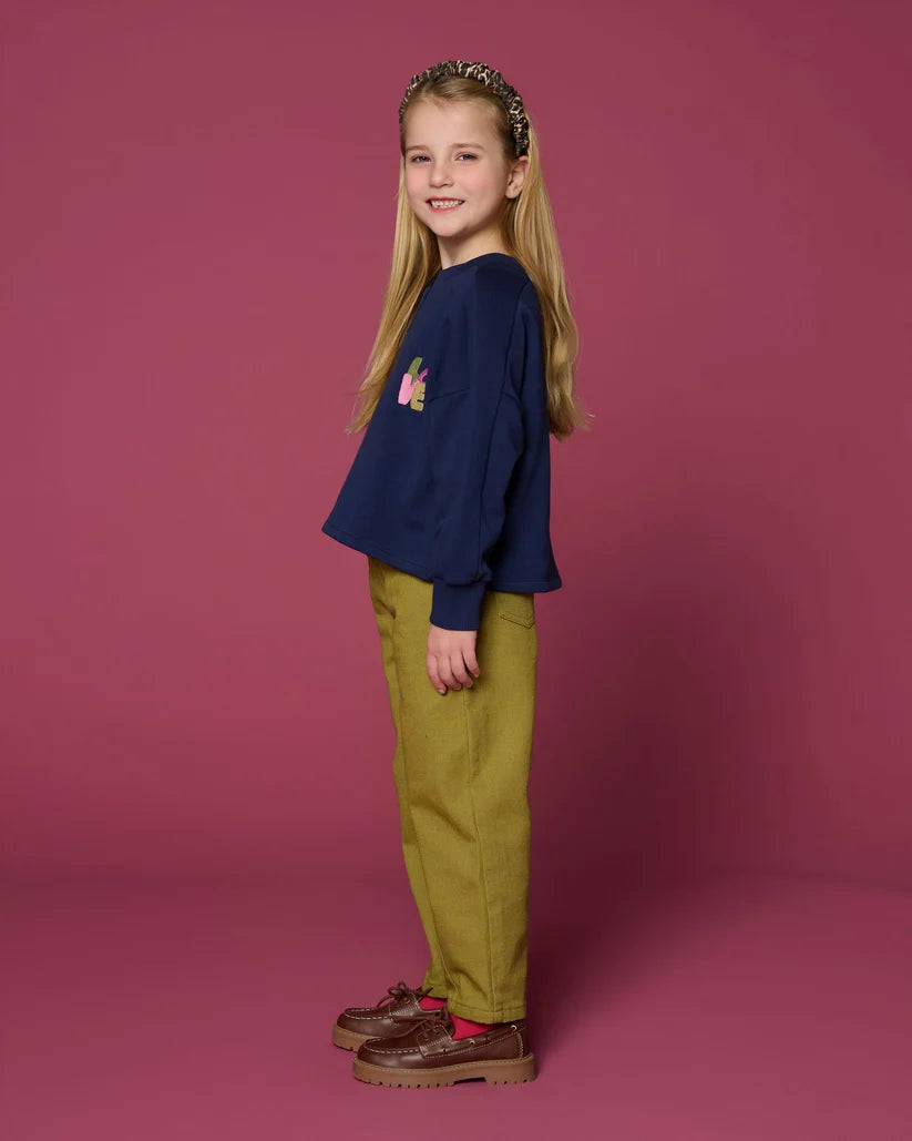 Balloon Fit Jeans Khaki Petit Blush
