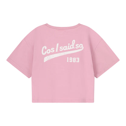 Crop T-Shirt CISS 1983 Polignac Cos I Said So