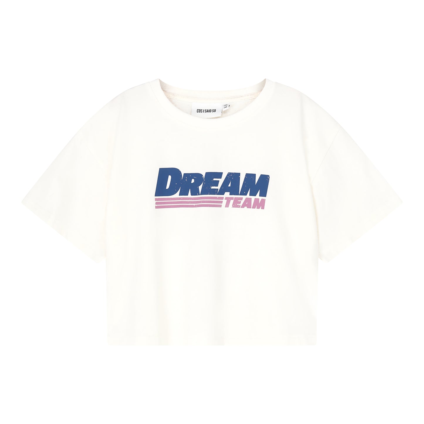 Crop T-Shirt Dream Team Off White Cos I Said So