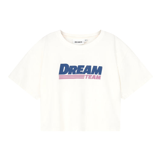 Crop T-Shirt Dream Team Off White Cos I Said So