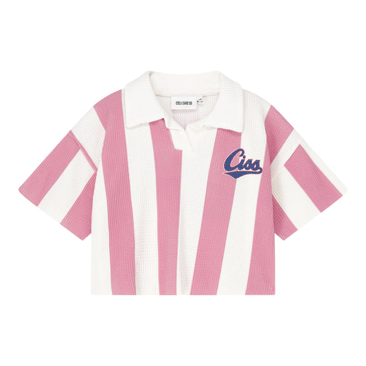Cut Off Polo Piqué Bold Stripe Polignac Cos I Said So
