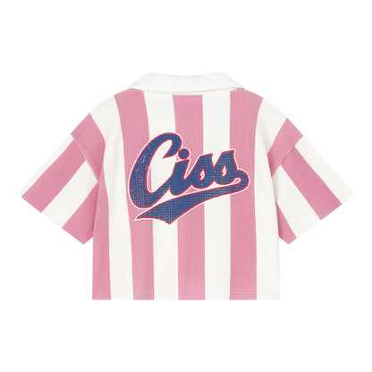 Cut Off Polo Piqué Bold Stripe Polignac Cos I Said So