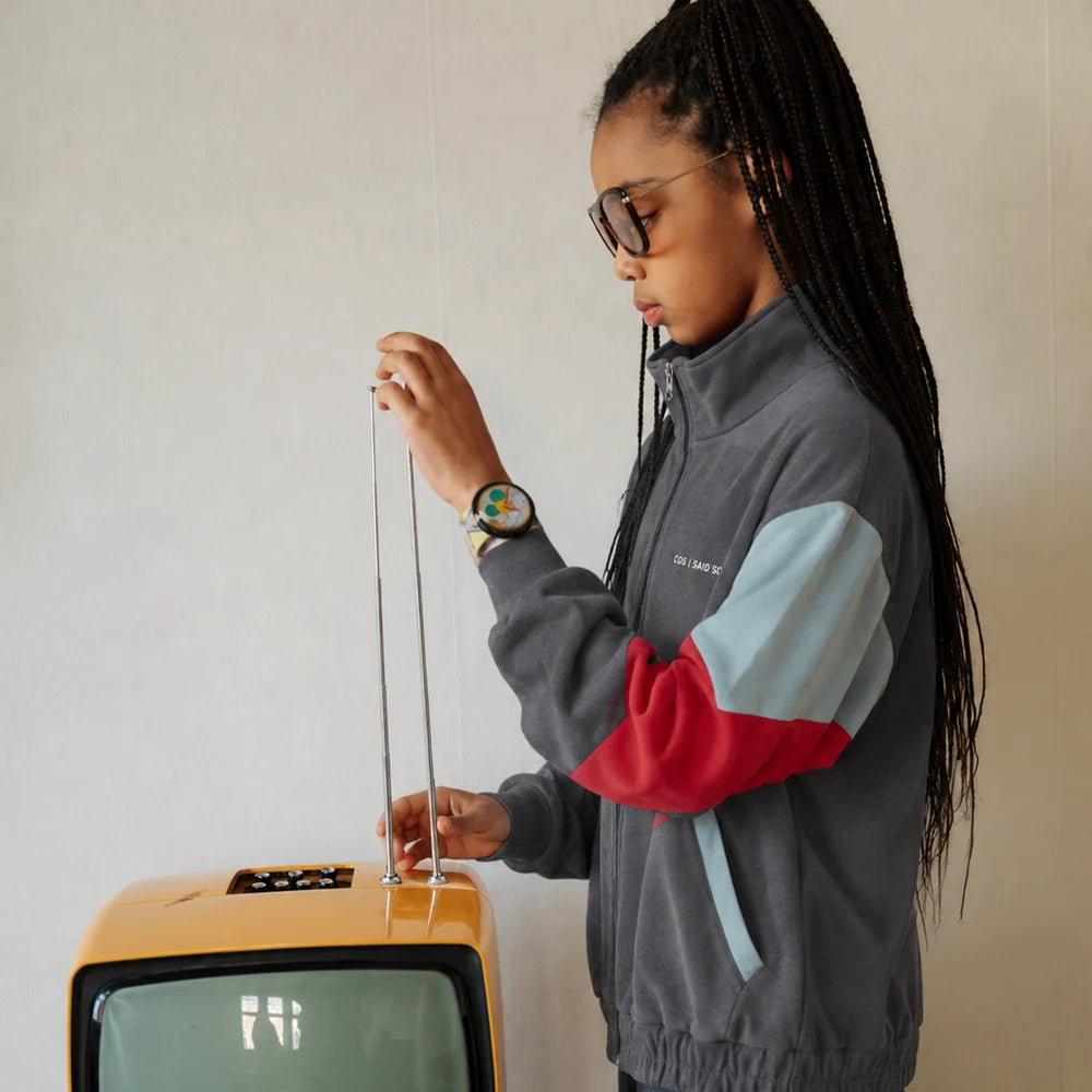 Jog Jacket Colour Block Cos I Said So