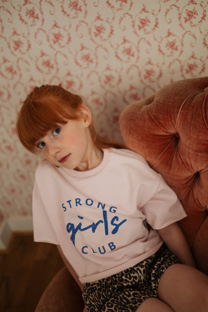 T-Shirt Strong Girls Pale Lilac Petit Blush