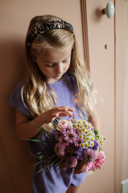 Towel Jumpsuit Chalk Violet Petit Blush
