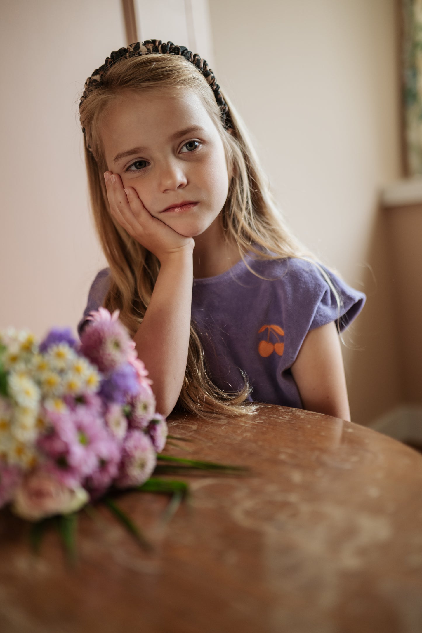 Towel Jumpsuit Chalk Violet Petit Blush