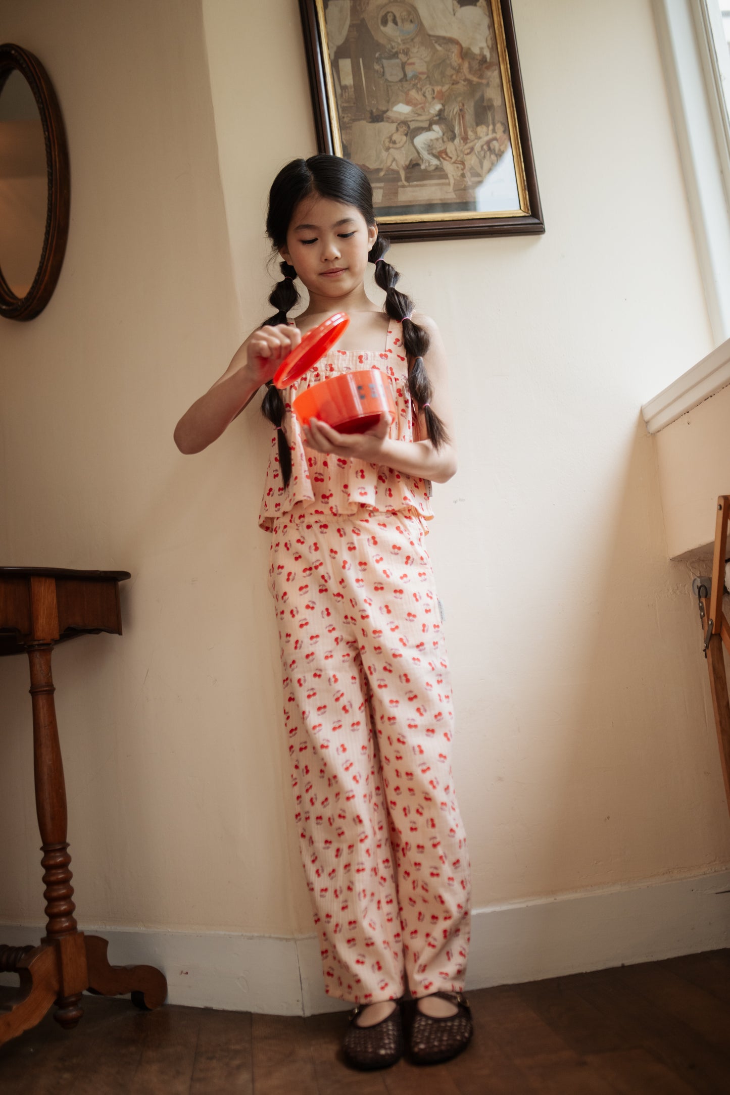Summer Blouse Cherry Petit Blush