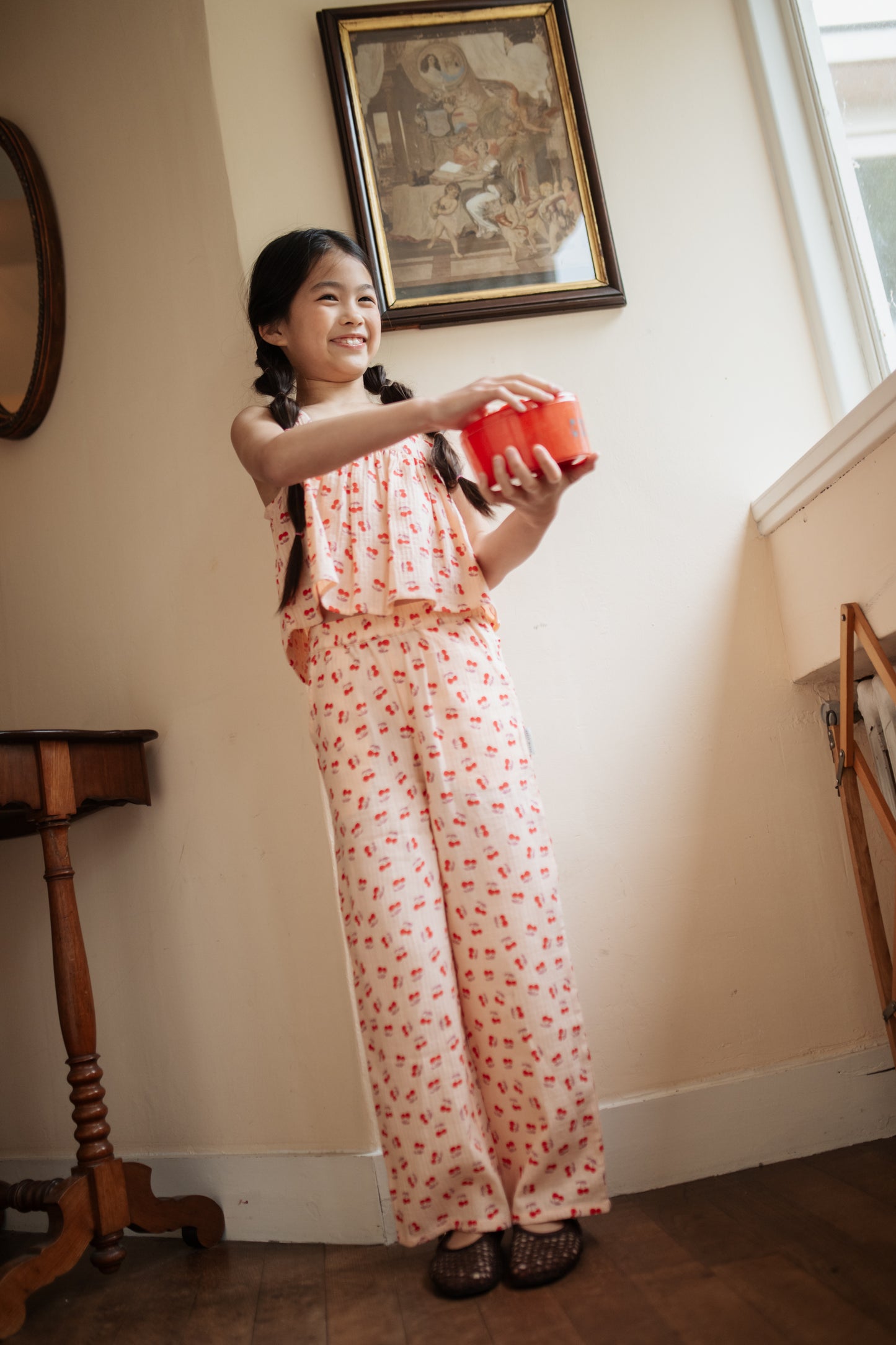 Summer Blouse Cherry Petit Blush