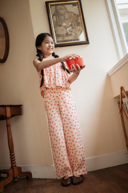 Summer Blouse Cherry Petit Blush