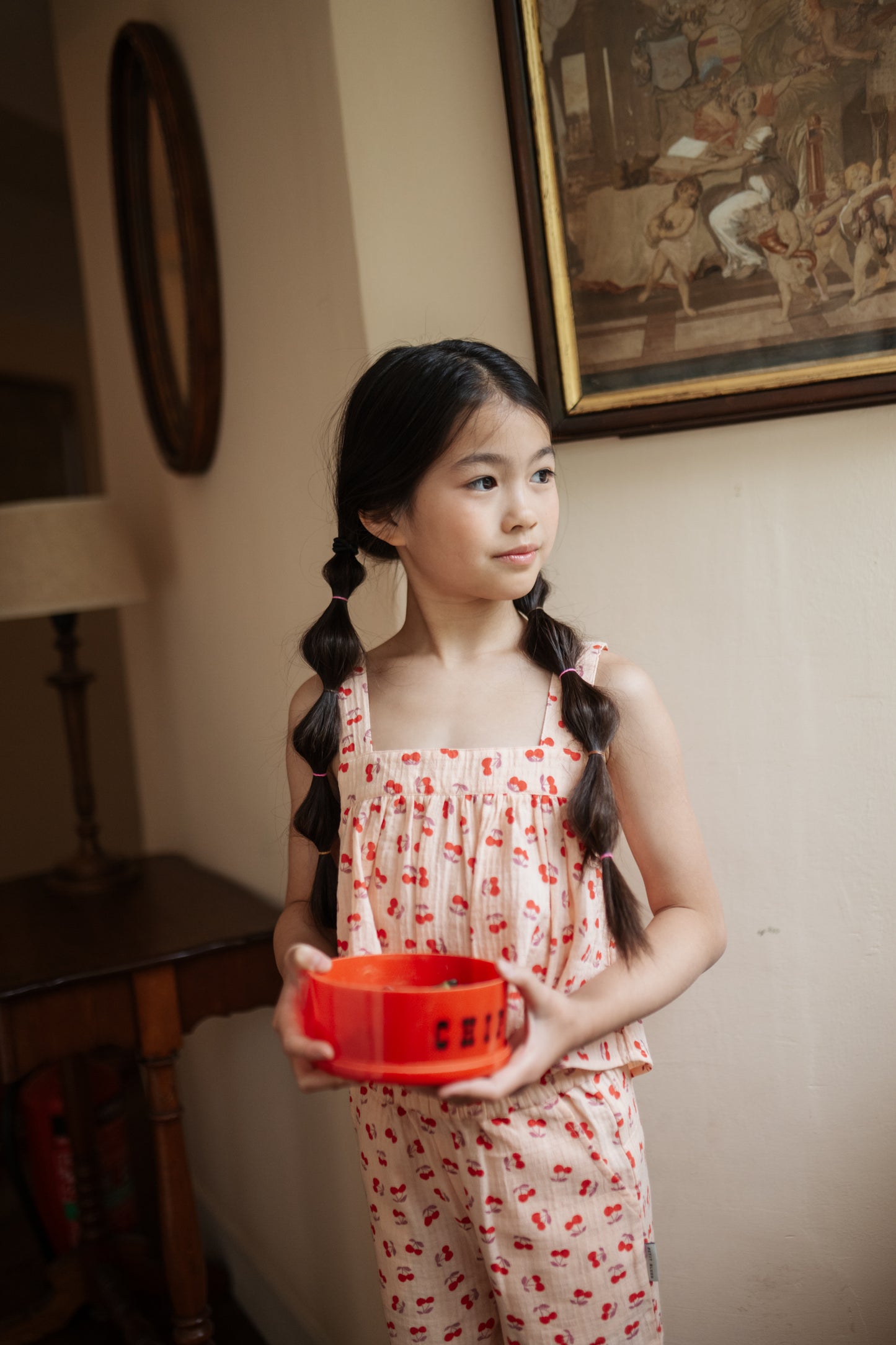 Summer Blouse Cherry Petit Blush