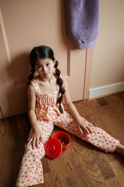 Summer Blouse Cherry Petit Blush