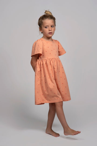 Dress Poppies Apricot Babyclic