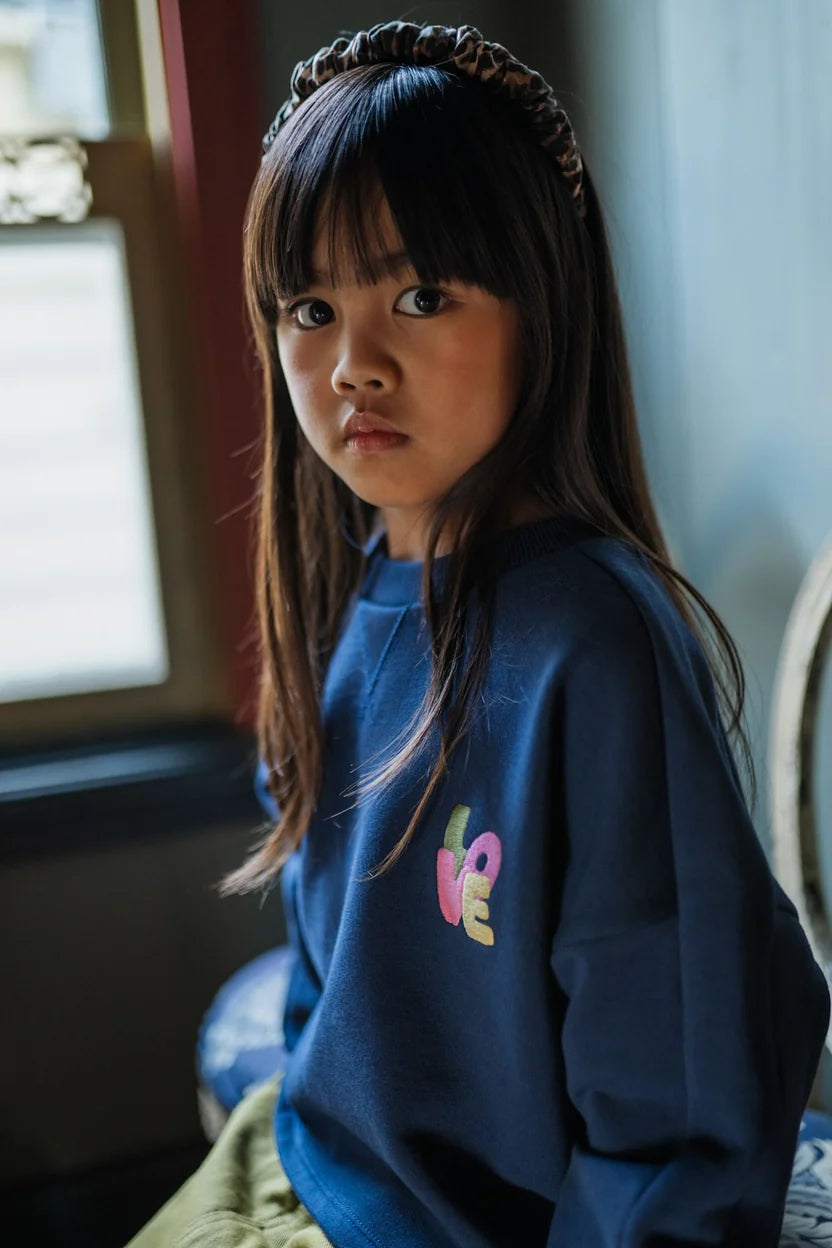 Coco Sweater Dark Blue Petit Blush