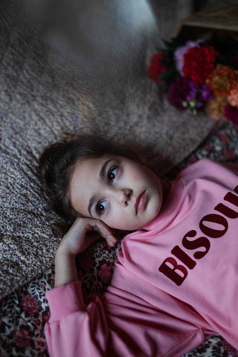 Easy Sweater Bisous Rose Petit Blush