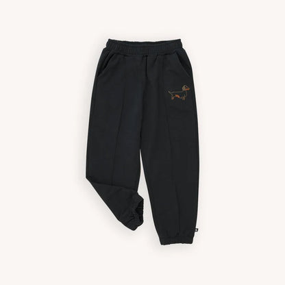 Jogger with Embroidery Dachshund CarlijnQ