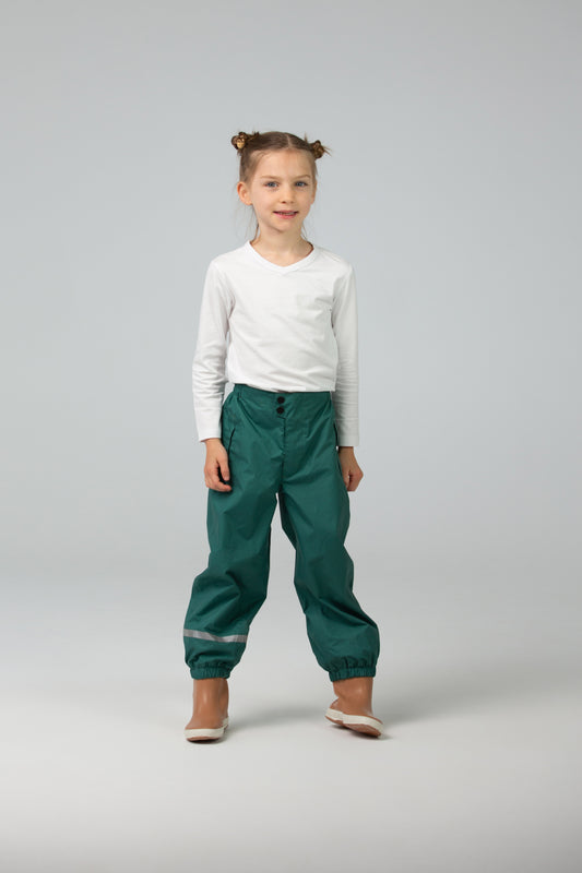 Rainpants Dark Green Ducksday