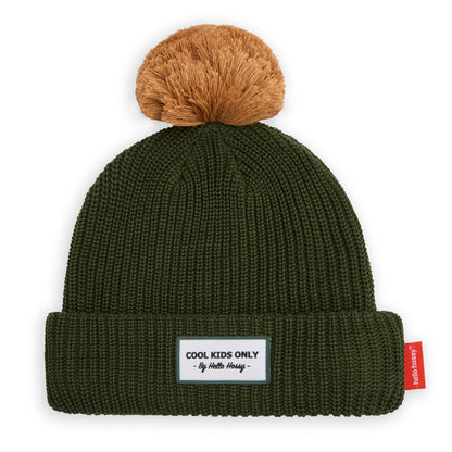 Beanie Color Block Forest Hello Hossy