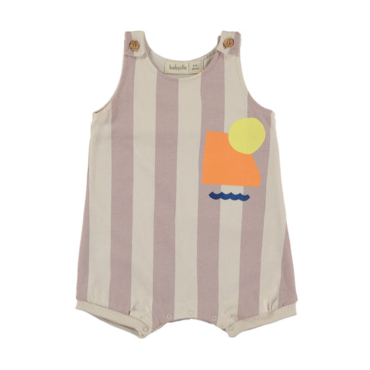 Romper Stripes Pink Babyclic