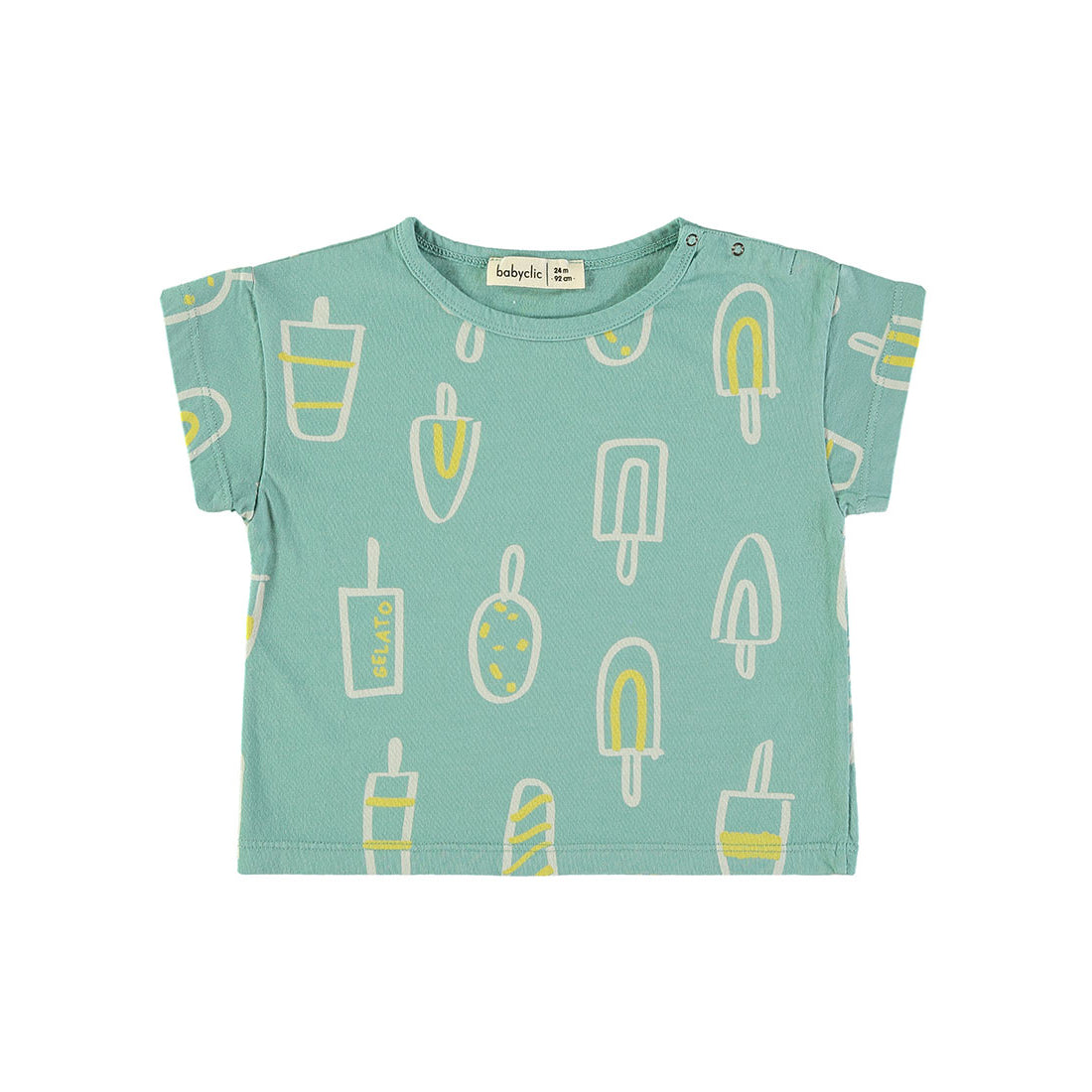 T-Shirt Gelato Green Babyclic