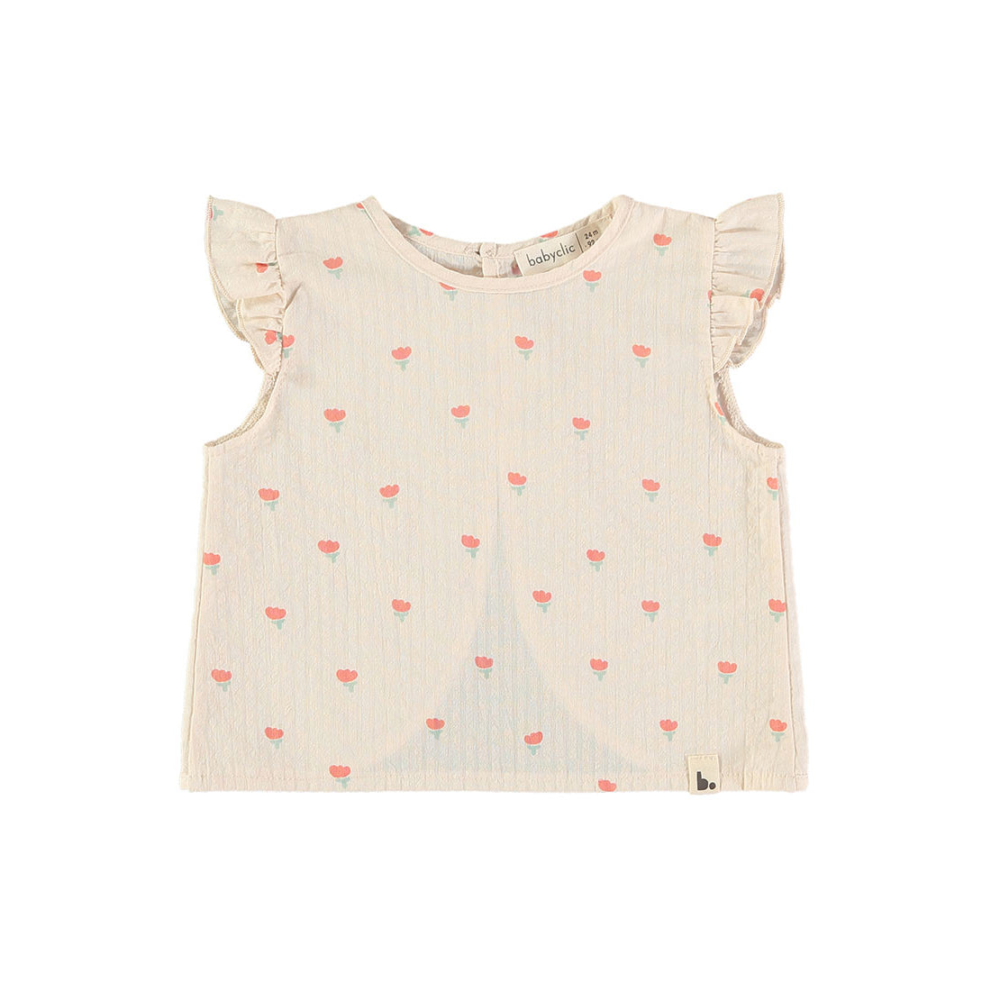 Top Poppies Ecru Babyclic