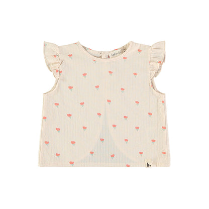 Top Poppies Ecru Babyclic