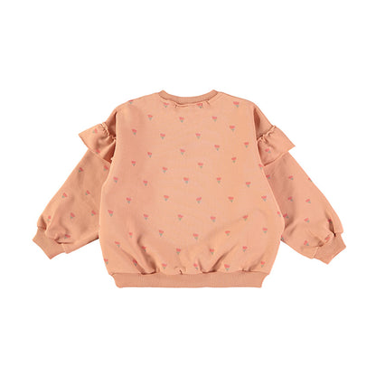 Sweater Poppies Apricot Babyclic