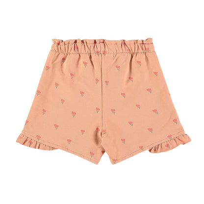 Shorts Poppies Apricot Babyclic