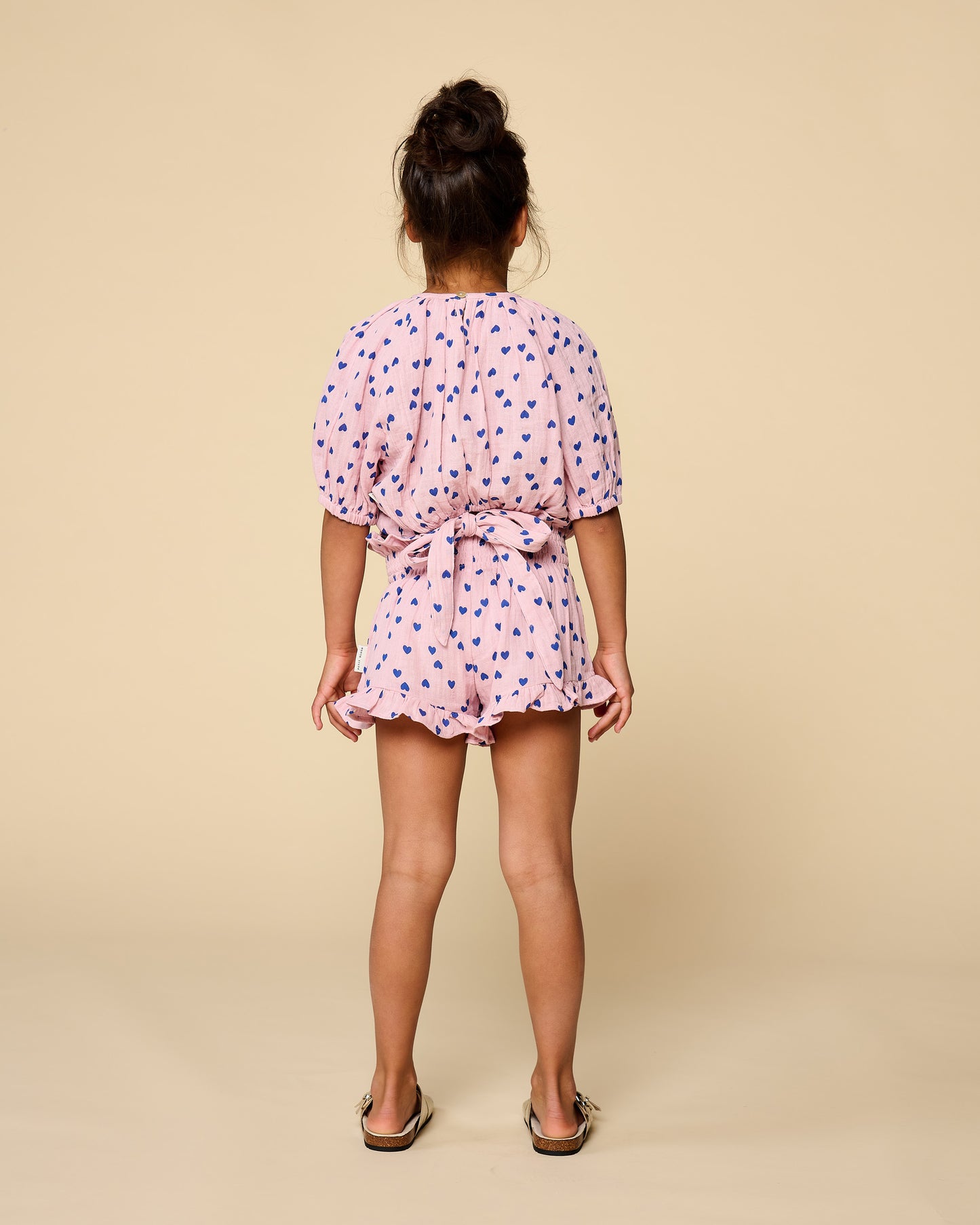 Adele Blouse Candy Hearts Petit Blush