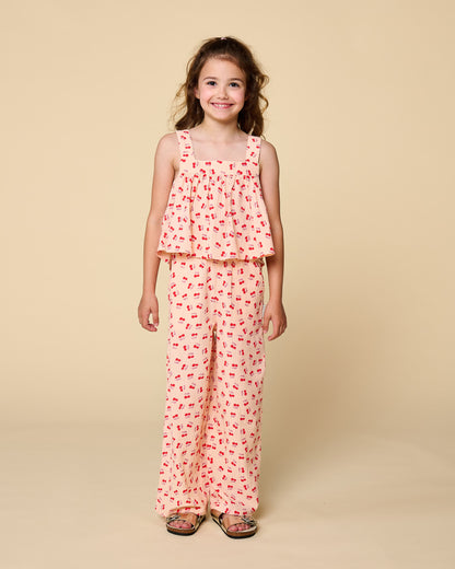 Summer Blouse Cherry Petit Blush
