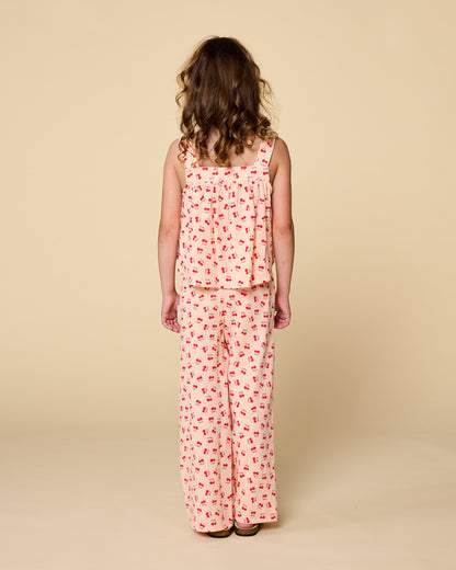 Summer Blouse Cherry Petit Blush